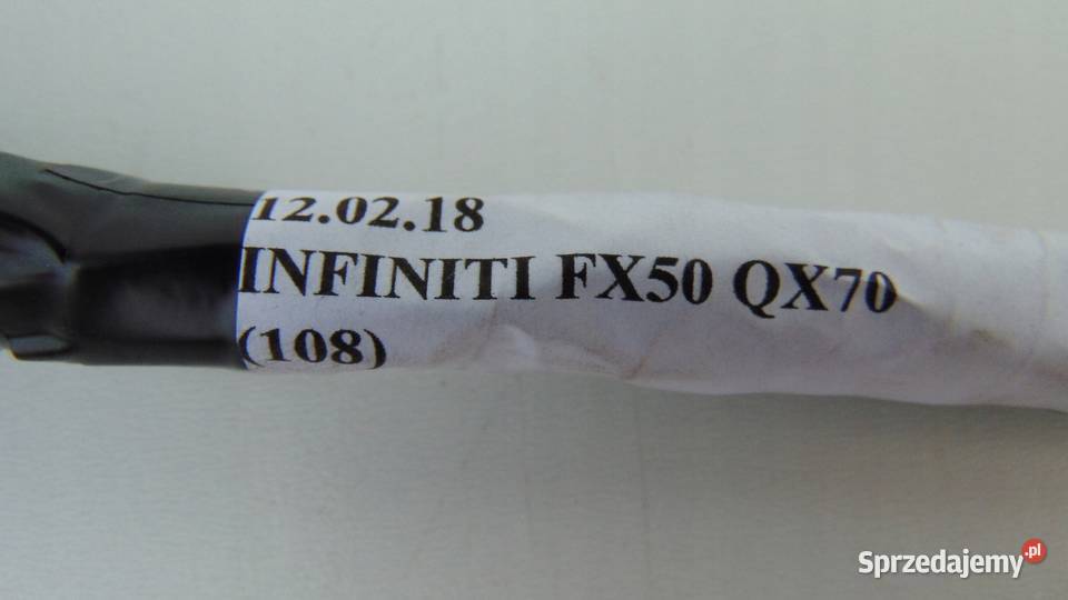 WIĄZKA PRZEWODY INSTALACJA UK INFINITI FX50 QX70 materiały instalacyjne Układ elektryczny Części wielkopolskie