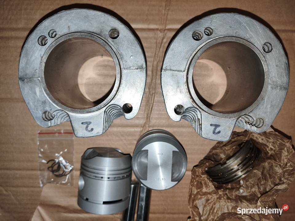 Cylindry Dniepr MT K650 szlifie 785 z nowymi Leszno