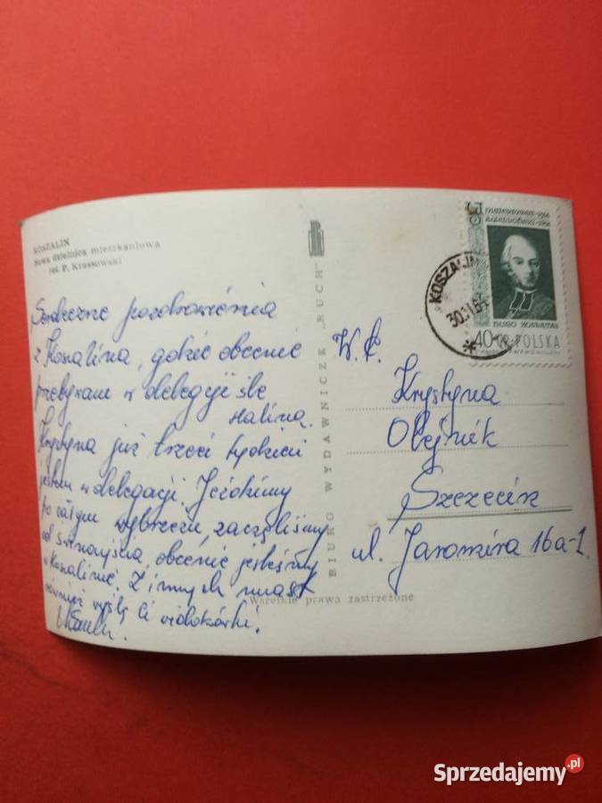 2356 Widokówka Koszalin Szczecin