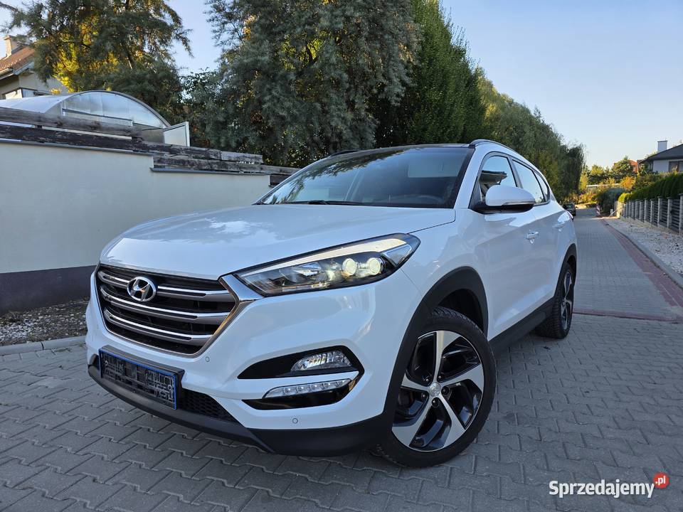 Hyundai Tucson 16T 4x4 automat full bezwypadkowy aluminiowe felgi Lublin sprzedam