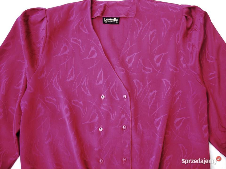 Koszula Bomberka Połysk Fuksja Idealna różowy małopolskie sprzedam