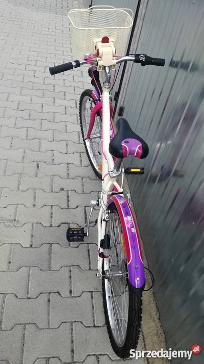 Rower dziewczęcy 24 NATURE POPLY 500 BTWIN wielkopolskie Oborniki