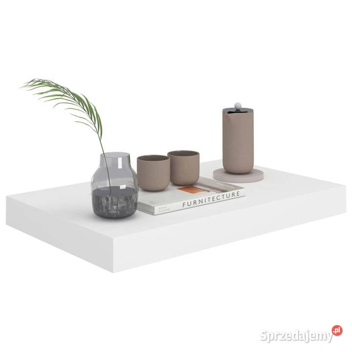 Półki ścienne 4 białe 40x23x38 MDF WM323807 Warszawa