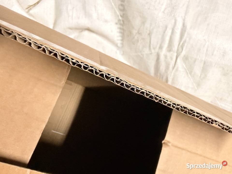 Karton pudełko 5 warstw używane 58cmx38cmx40 Biznes i Przemysł Wohyń