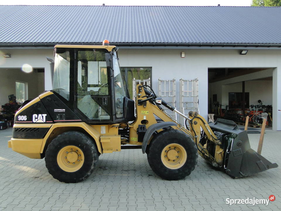 Ładowarka CAT 906 Caterpillar łyżka otwierana sprzedam