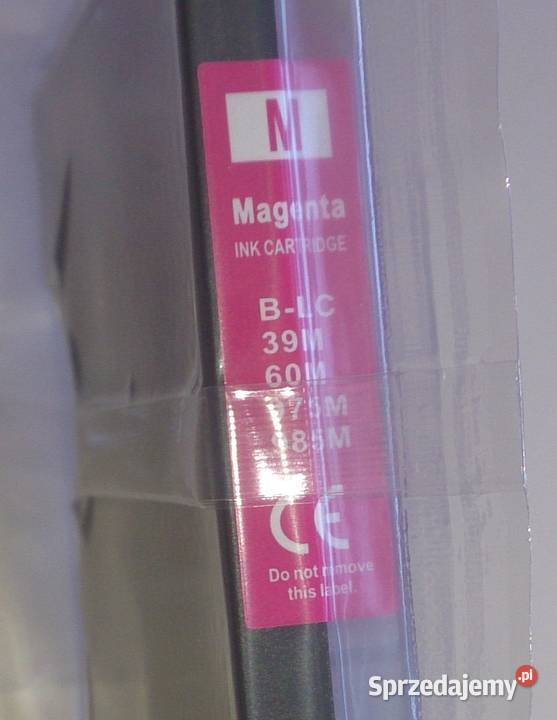 Nowy kartridż LC985 MAGENTA czerwony do drukarek Czeladź