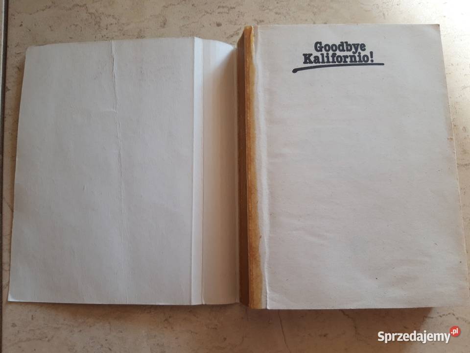 Goodbey Kalifornio Alistair Mac Lean ORBITA 1990