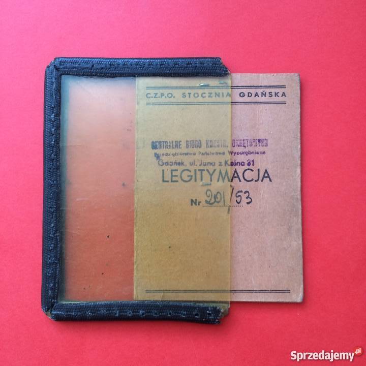 173 Legitymacja Stoczni Gdańskiej