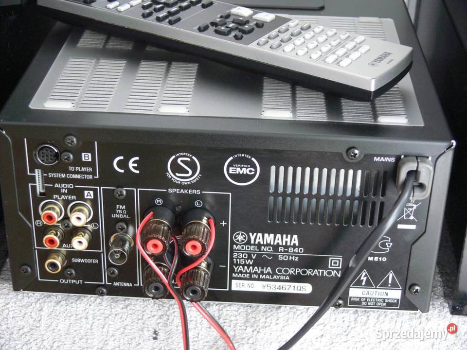 Amplituner Yamaha R840 pil kolumny WYSYŁKA Jasło sprzedam