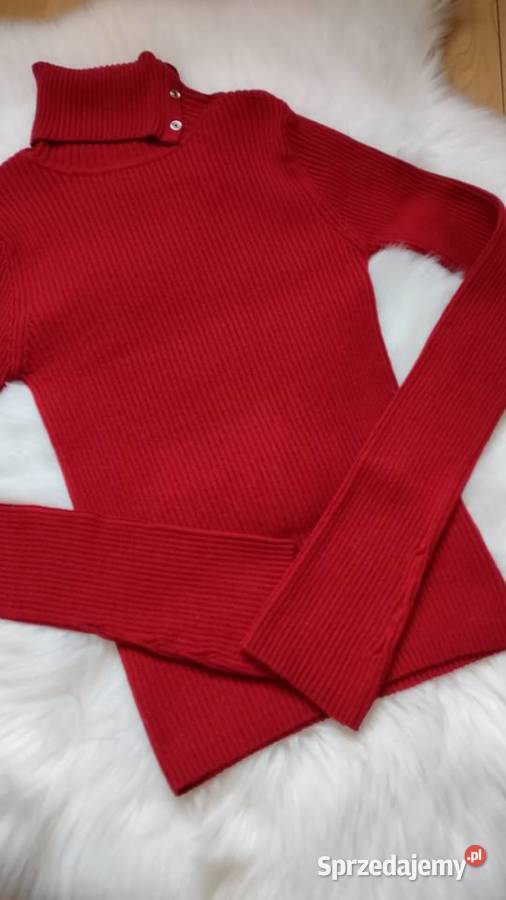 Golf w prążki bordowy SM Energie Olkusz sprzedam