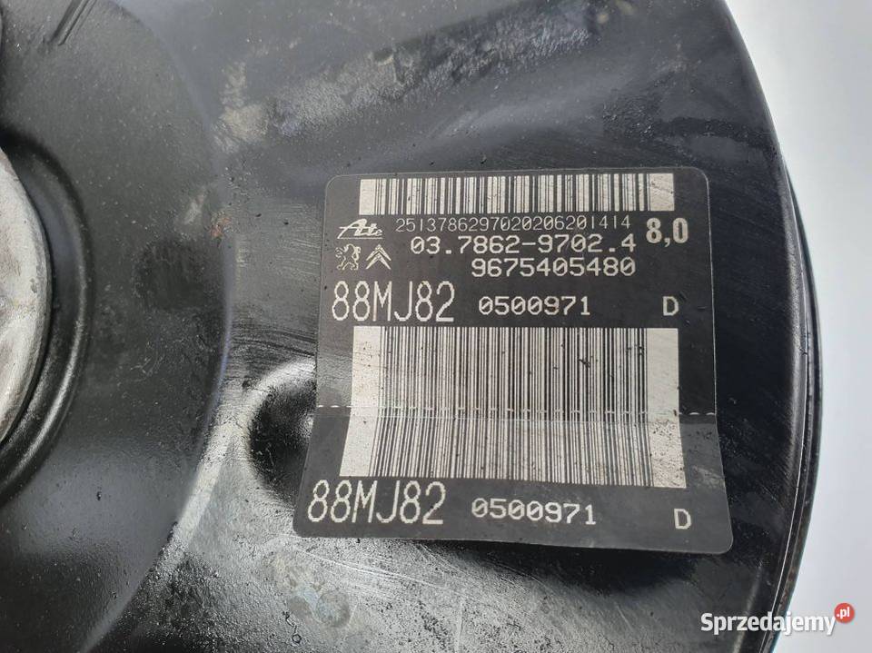 SERWO HAMULCOWE PEUGEOT 308 9675405480 osobowe Lipno sprzedam
