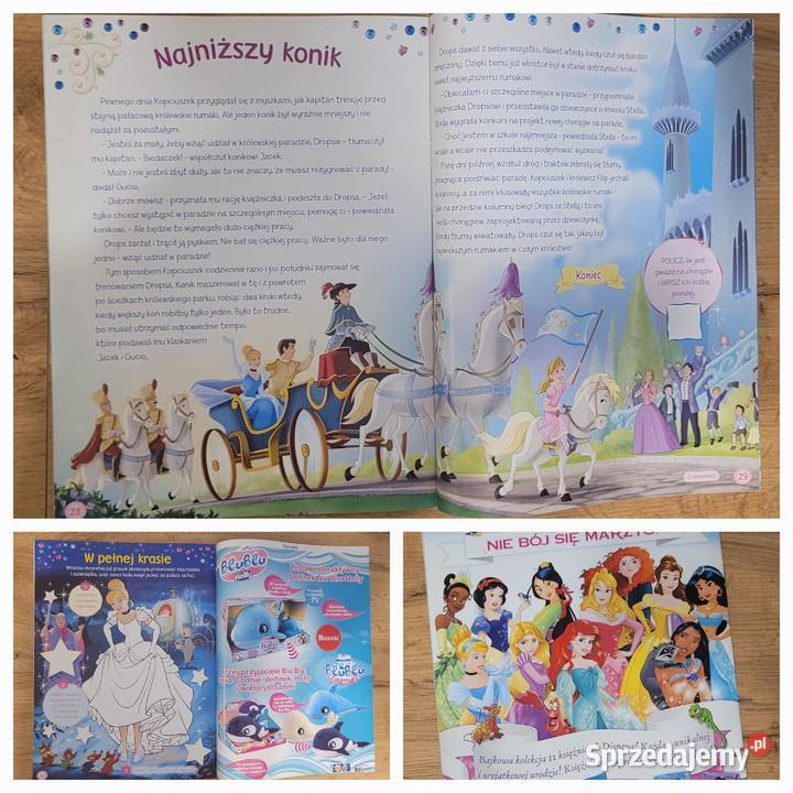 Kolekcjonerskie magazyny Disney Księżniczka Bydgoszcz sprzedam