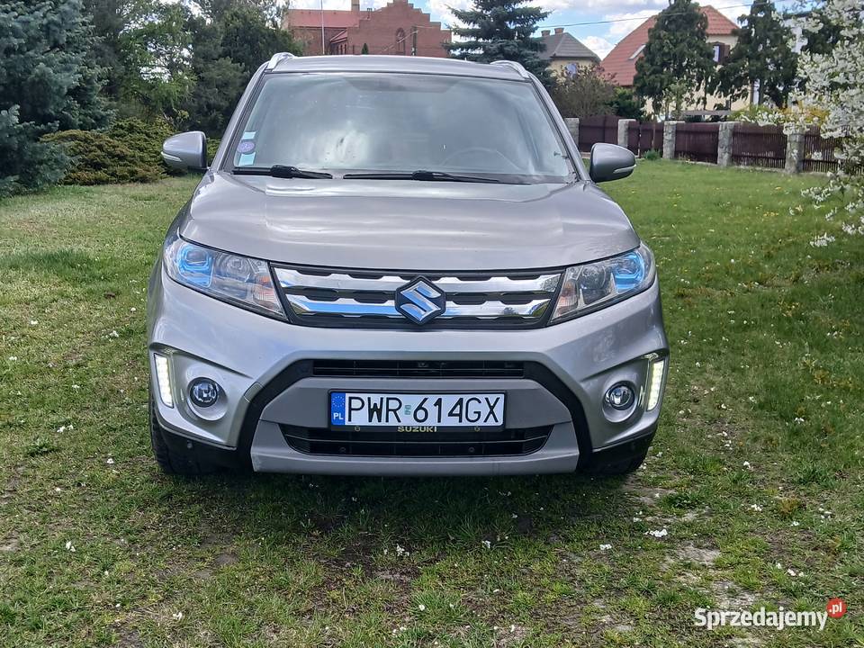 Suzuki Vitara AllGRIP 16i 120 4x4 mały przebieg skórzana tapicerka Marzenin