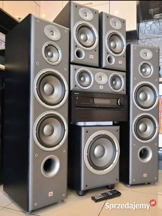 Kino Domowe Onkyo Kolumny Jbl Subwoofer Aktywny