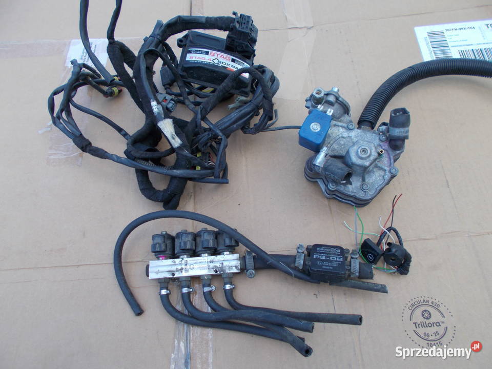 instalacja gazowa sekwencja LPG STAG 4 QBOX ac Zamość