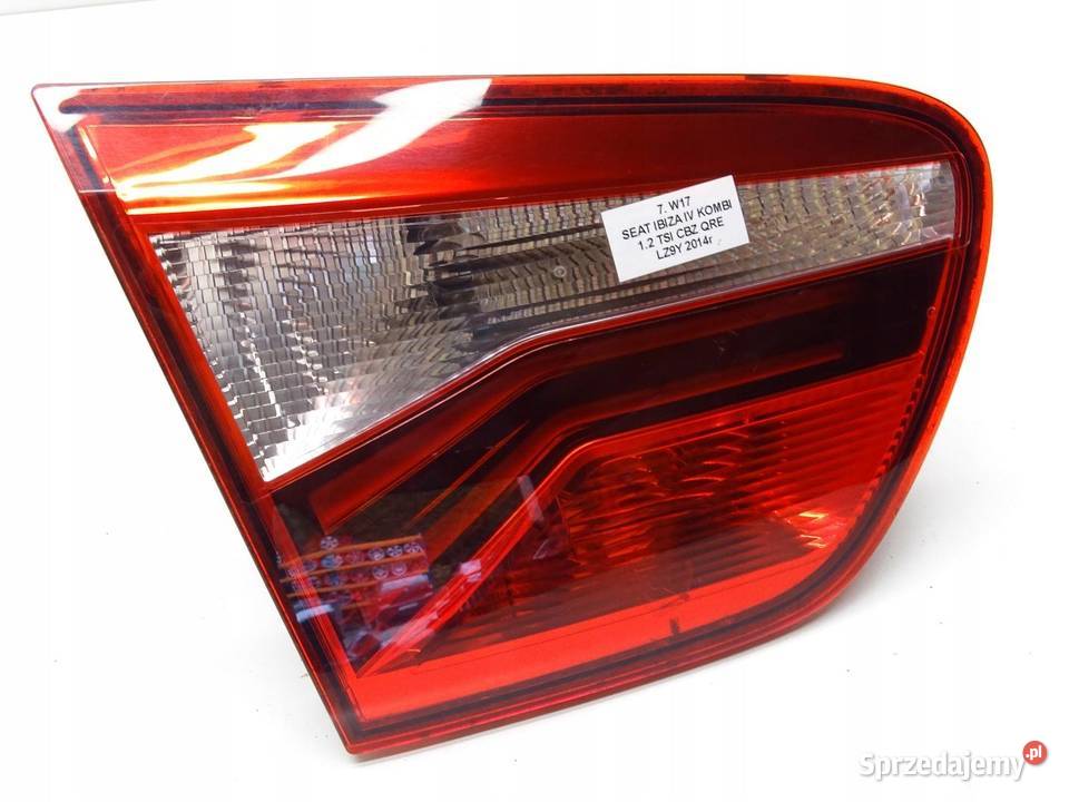 LAMPA LEWA LEWY TYŁ TYLNA W KLAPE SEAT IBIZA IV Części samochodowe