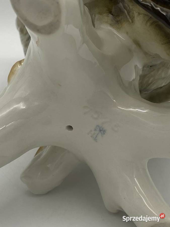 Porcelanowa figura Sowa Ens 24 Poznań