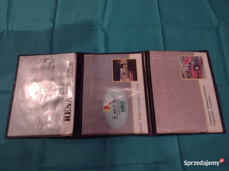 RENAULT CLIO 1 Instrukcja Obsługi książka serwis łódzkie Łódź