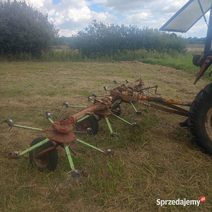Sprzedam przewracarkę stoll nieuszkodzony Zgrabiarki i przetrząsacze Gęś