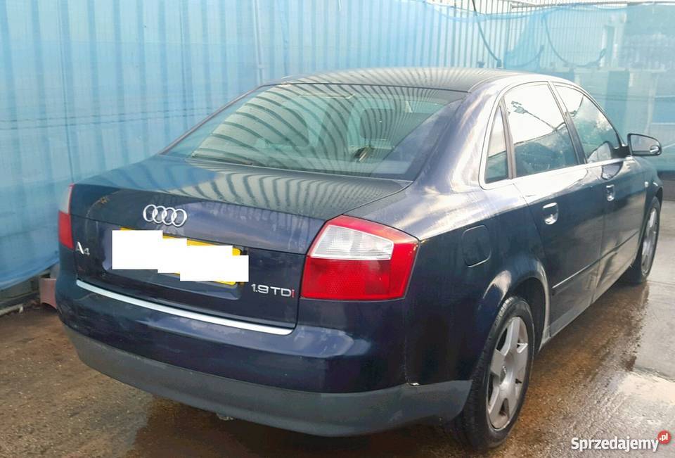 AUDI A4 B6 Części 20002006 diselbenzyna Gniazdów