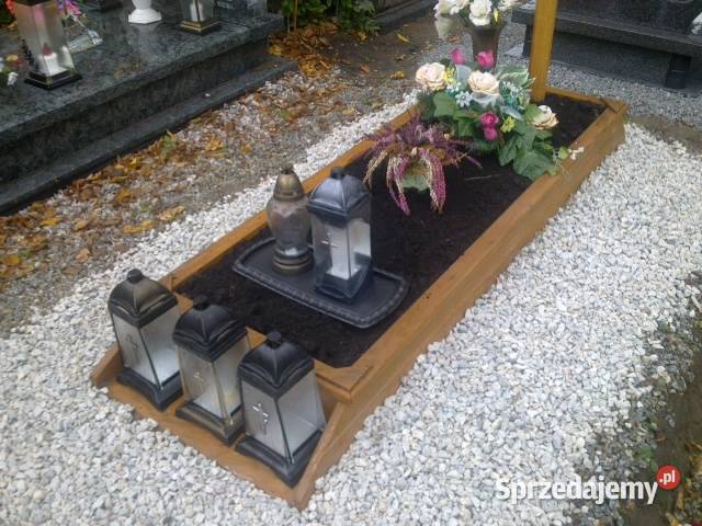 Obramowanie na grób opaska zabudowa obudowy Wrocław