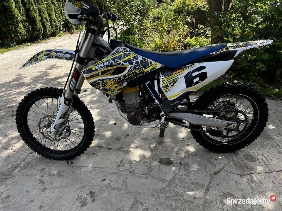 Husqvarna FC 450 2014r z supermoto i HB 9999999km mazowieckie Zajączków