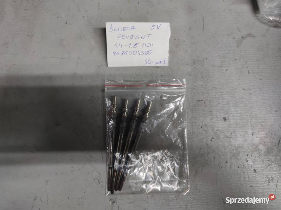 świeca żarowa Peugeot 14 16 HDI 9686504380 świętokrzyskie