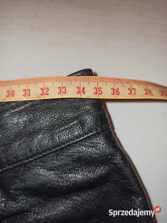 Damskie spodnie skórzane Złotów sprzedam