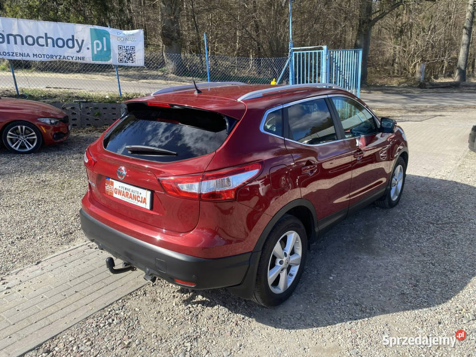Nissan Qashqai 12 i turbo 115 Tekna skóry ledy Gdańsk