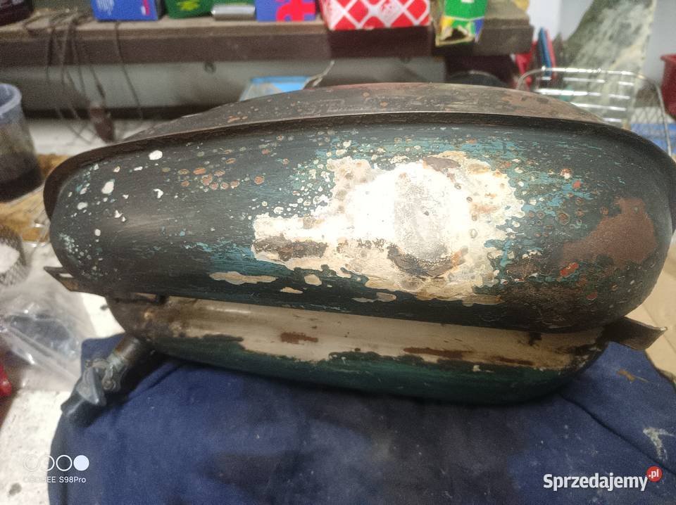 Zbiornik paliwa bak komar sztywniak stary typ Nysa