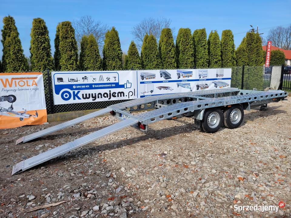 Wypożyczalnia Wynajem Przyczepa Laweta Nasiegniewo