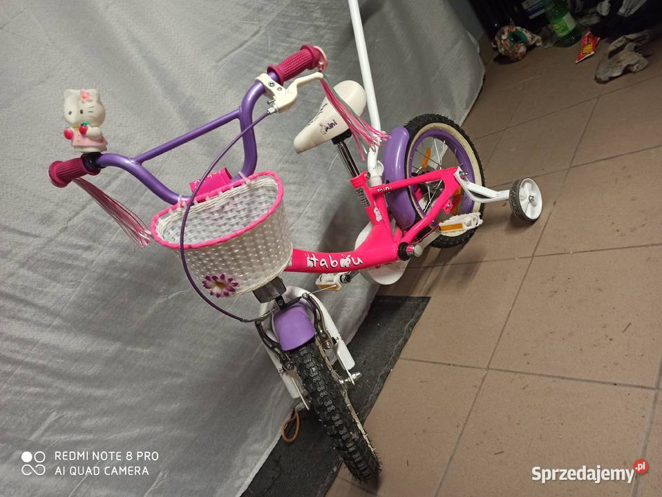 Rowerek Dzieciecy Firmowy Tabou 14 Śliczny Nowy Dziecięce małopolskie Wieliczka