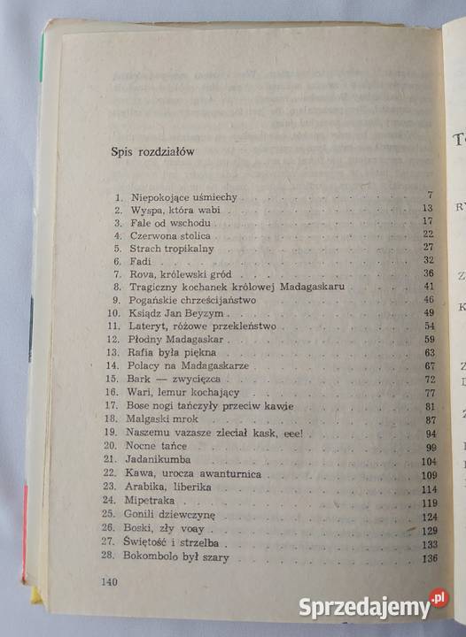 WYSPA KOCHAJĄCYCH LEMURÓW Arkady Fiedler Hajnówka sprzedam