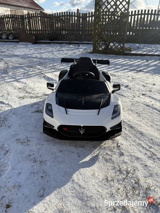 Auto na akumulator dzieci Maserati NOWE lubuskie Skwierzyna