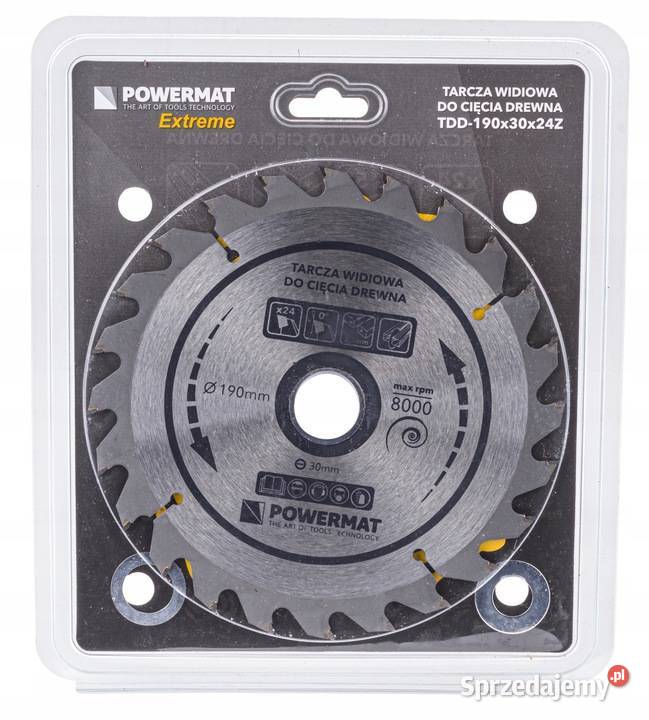 Tarcza WIDIOWA Do Drewna Piły Piła 190 x 30 mm Katowice sprzedam