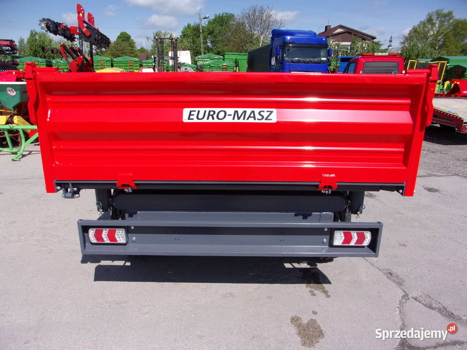 Przyczepa rolnicza EUROMASZ 3tony dostępna w łódzkie Opoczno