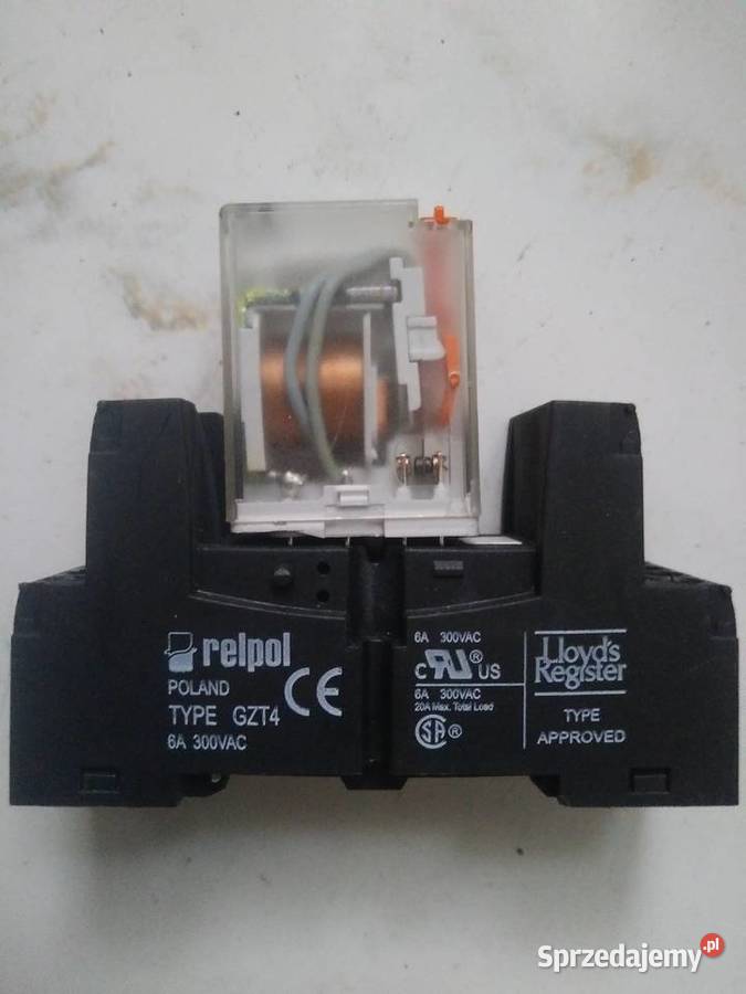 Przekaźnik Relpol GZT4 5 z gniazdamiNowe wielkopolskie Poznań