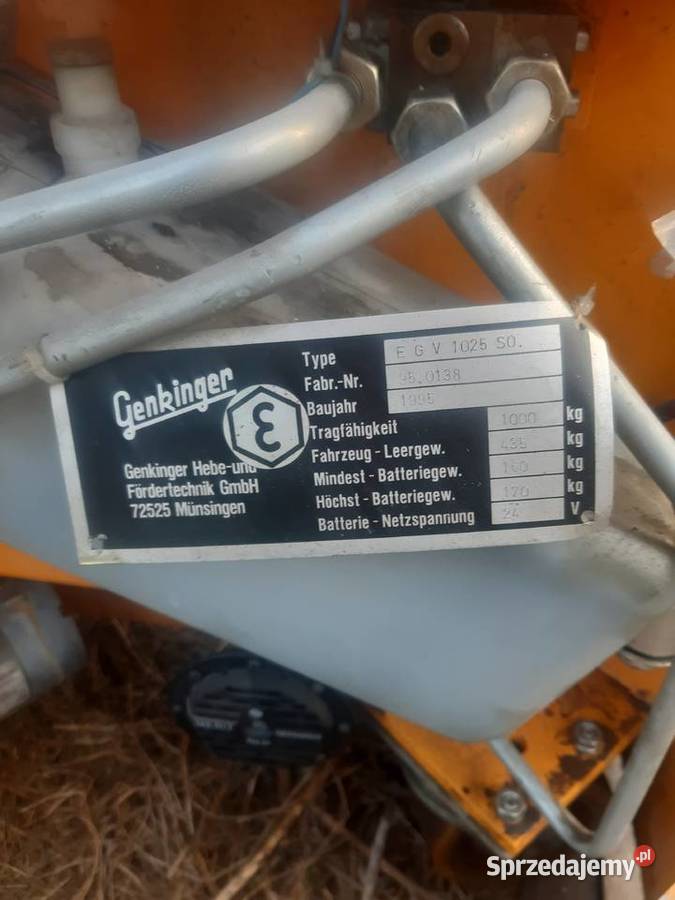 Wózek widłowy paleciak 24v Wózki widłowe małopolskie