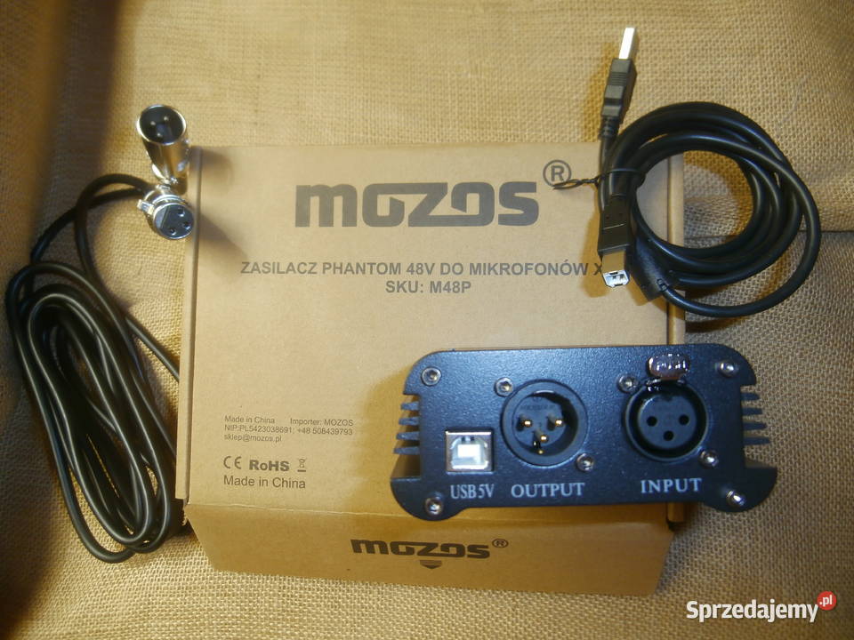 NOWY mikrofon studyjny Hykker dopłata 80 nowy mikrofony Choroń