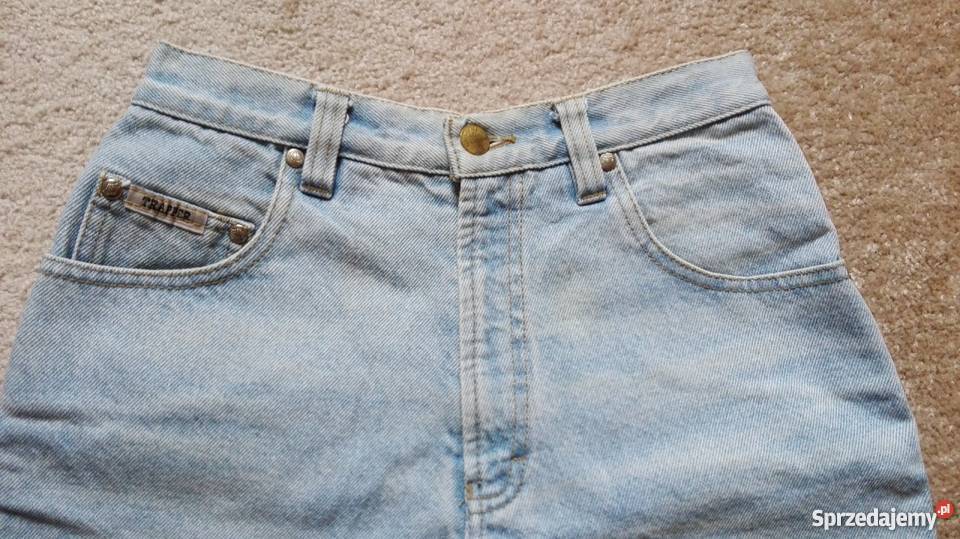 JEANSOWE SPODENKI Z FRĘDZLAMITRAPPERRUNIWERSALNY Rozmiar uniwersalny Łódź