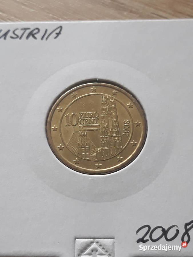 10 Eurocentów Austria 2008 r 2009 r 2011 r Konin