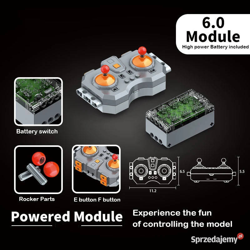 Moduł zasilający do klocków Mould King M0019 Milanówek