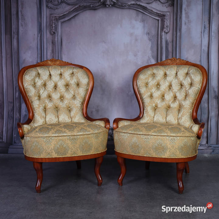 ARTexpert Elegancka Para Foteli Ludwik Prestiż w zachodniopomorskie Dobrzany