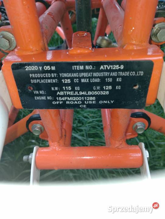 Quad 125 Barton 125cm3 Lubikowo