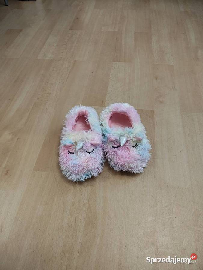 Kapcie papcie dziewczynki jednorożec dziewczynka Szczecin