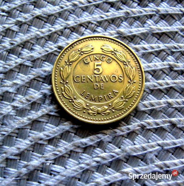 Honduras 5 Centavos 1993r wielkopolskie Kalisz