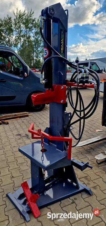 Łuparka hydrauliczna pionowa 20t DEMAROL Leśnictwo świętokrzyskie sprzedam