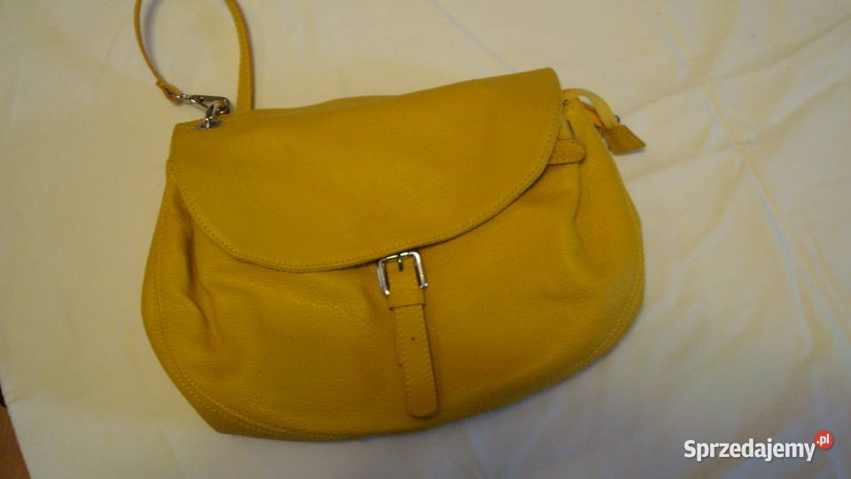 Torebka damska z naturalnej skóry piękna Warszawa sprzedam