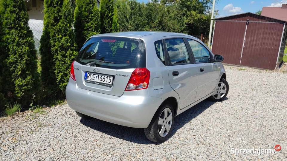 Chevrolet Kalos Aveo 2005r 12 BenzynaGaz Jasło