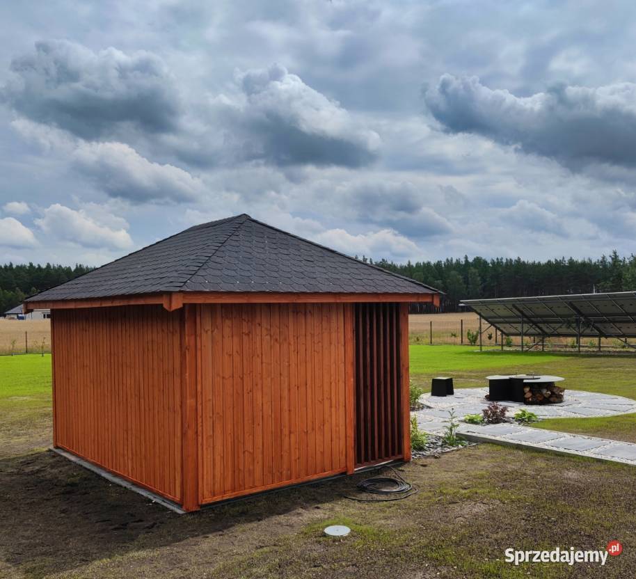 Nowoczesna Altana Ogrodowa 4x3m Altanka Zameczek